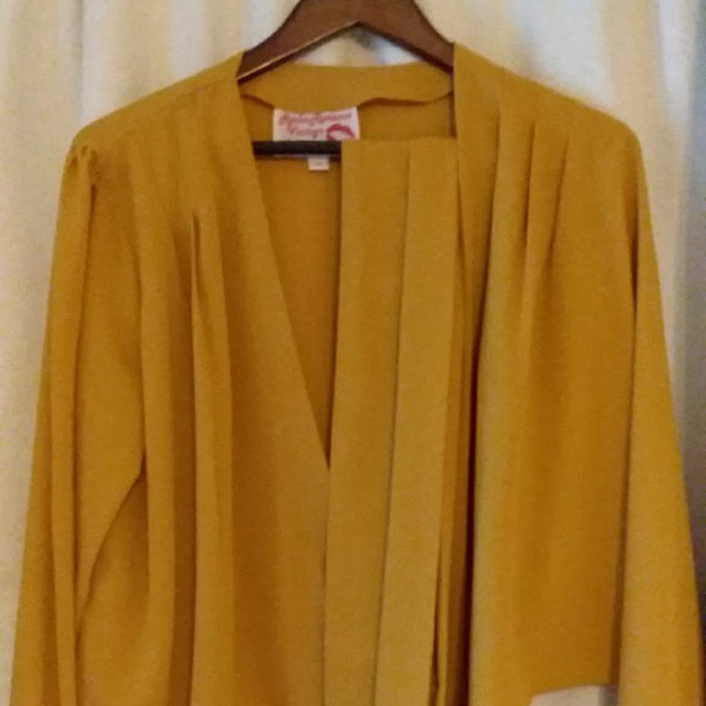 RocknRomance Darla vintage style wrap top blouse 16